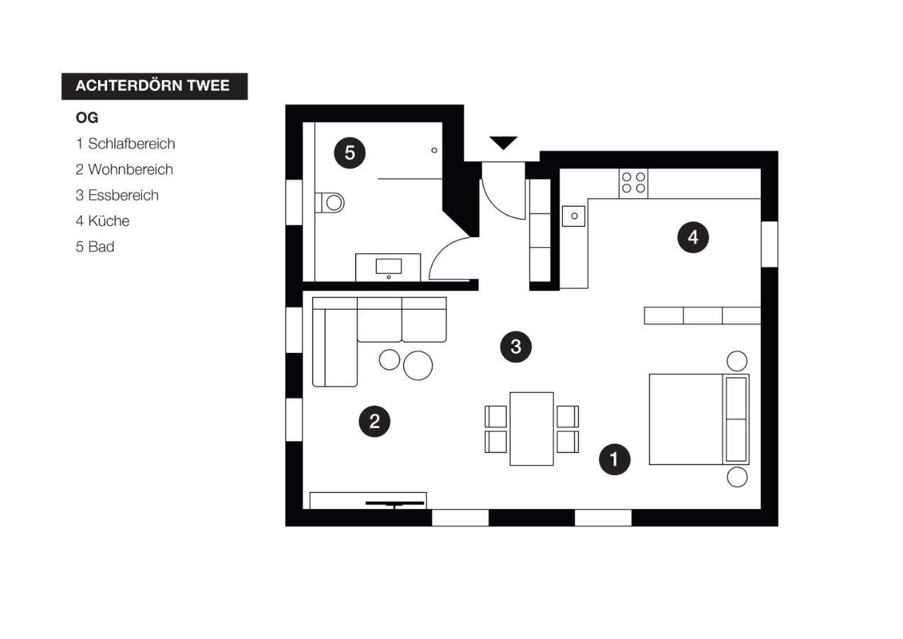 Achterdörn Twee Appartement Fehmarn Buitenkant foto